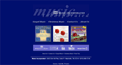 Desktop Screenshot of musicincorporated.com
